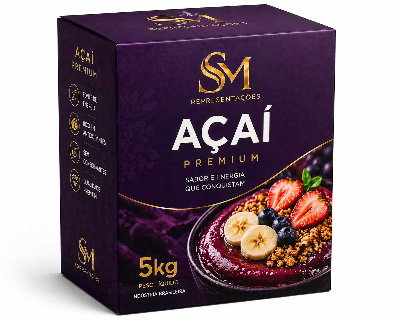 Alimentos e Bebidas — SM Representação