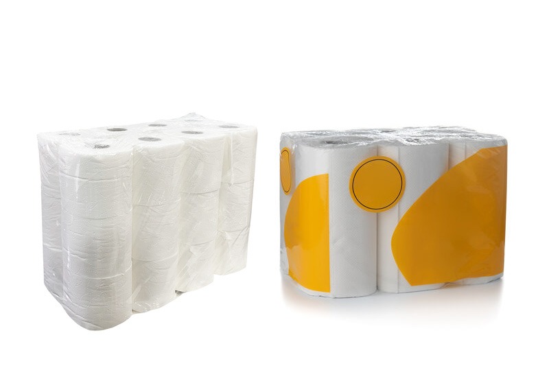 Bobina Plástica para Fardos de Papel Higiênico — SM Representação